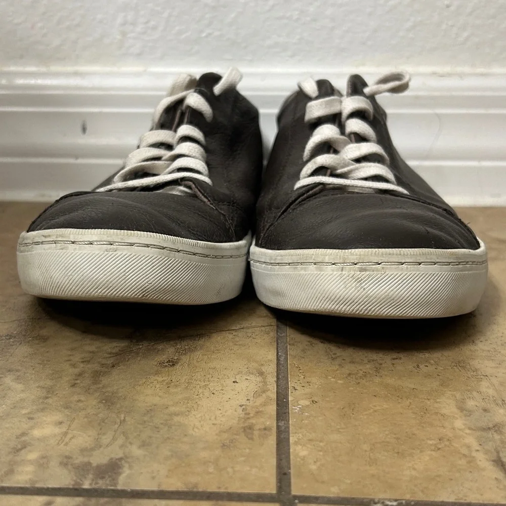 Men’s Cole Haan Traxton Luxe Brown Leather Sneakers 9